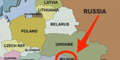 Карта Молдовы