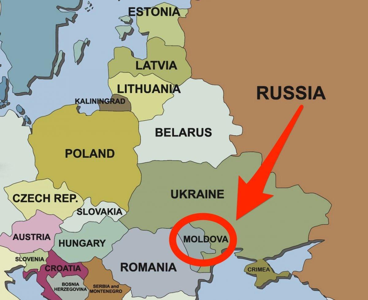 румыния на карте мира